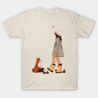 The Girl and the Fox T-Shirt